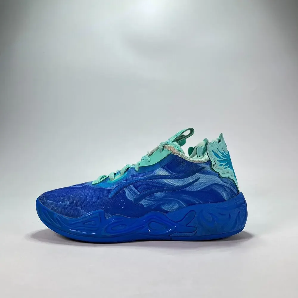 Puma LaMelo Ball MB.04 Low Ultra Blue Basketball Shoes 312177-02 Youth Size 5.5